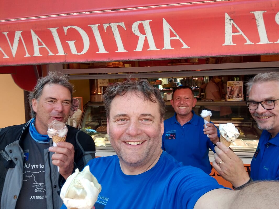 For a "quick" ice cream in Caorle